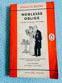 Noblesse Oblige Nancy Mitford