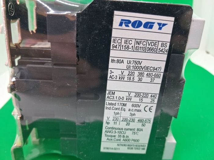 Postage - 2 Available x LC1 D6511 80A 600V 3P Telemecanique Contactor