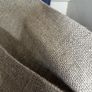 New bespoke 100% linen 50cm x 31cm cushion COVER in natural, Moss or winter white Image 4