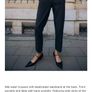 Fab Zara Indigo Soft Cropped Trousers   Size XL  UK 14 Image 3