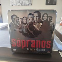 Vintage HBO The Sopranos Trivia Game Collector Tin - Factory Sealed