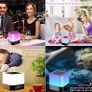 Bedside Lamp with Alarm Clock Bluetooth Speaker, Night Light Bedroom Decor RGB Color Changing Table Lamp, Gifts for Teenage Girls, Boys, Gifts for Women, Kids Birthday Image 4