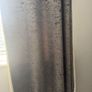 Charcoal Crushed Velvet Curtains SET Image 3
