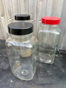 Vintage Sweet jars X3