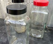 Vintage Sweet jars X3