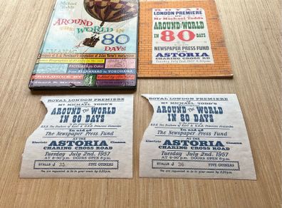 Michael Todds Around the World in 80 Days Vintage 1957 Bundle