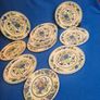 Set of 10 Masons Ironstone Regency dinner plates Image 4