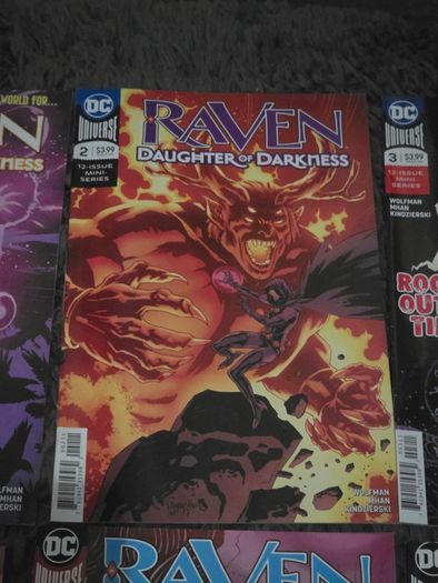 Raven: Daughter of Darkness #1-12 complete Run DC Comics, 2018