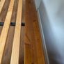 5 ft Bed frame -Dark Wood-EZ Living Image 2