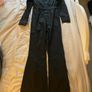 New boohoo leather look jumpsuit Image 2
