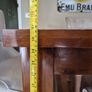 Dark wood dining table Image 5