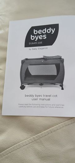 Beddy Byes Travel Cot