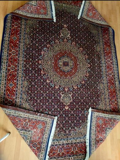 Stunning Large Persian Moud Hand Knotted Rug Carpet