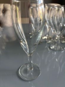Assorted  crystal glasses