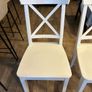 IKEA White Dining Chairs Image 7