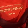 mens   red Portugal soccer jersey size xl Image 3