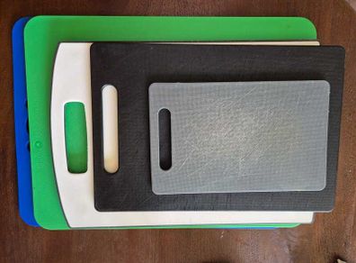 Five Chopping Boards