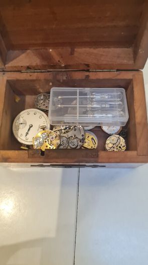 Old watch parts