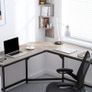_Corner Desk, L-Shaped Computer Desk, Office Desk, Study Image 2