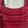 Burgundy evening dress Image 2