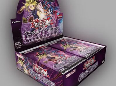 Yugioh - Chaos Origins Booster Box - English 24 Packs