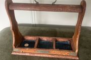 Antique Tantalus Decanter Holder