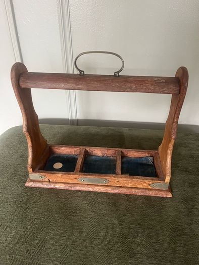 Antique Tantalus Decanter Holder