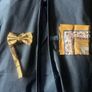 3-Piece Suit, Matching Bow Tie and Pocket Square Image 4