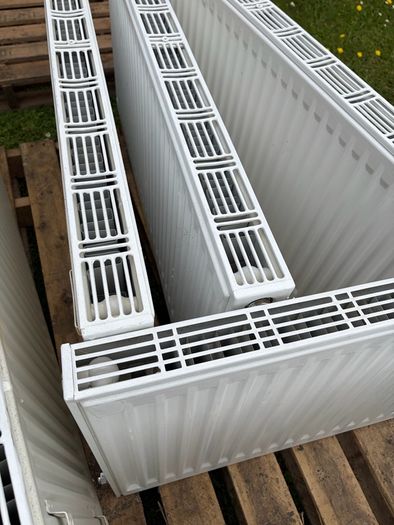 13 radiators for sale in excellent condition. Mostly double panel