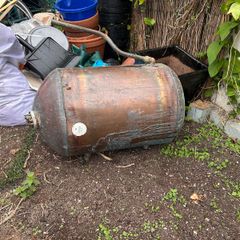 Old Copper cylinder