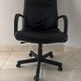 Black Leather office chair Image 2