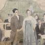 Antique Water Colour in original frame Image 3