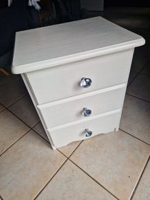 Upcycled bedside locker