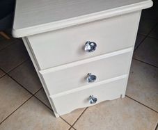 Upcycled bedside locker