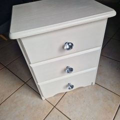 Upcycled bedside locker