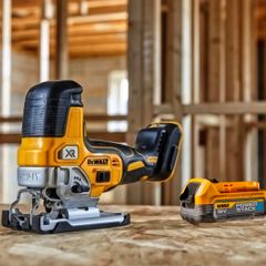 DeWALT 18V XR Cordless Brushless Jigsaw And 5AH 18V XR Powerstack Battery. Next Gen 1.7AH 3.5AH 5AH 18V XR PowerStack Batteries. DeWALT 12V - 54V Multi Voltage Chargers. 12A 54V Flexvolt Charger 12AH 54V Flexvolt Batteries.