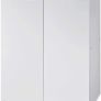 Shoe Cupboard 2 Door / 60 x 90 x 35 CM White Front High Shine 12 Pairs of shoes Image 2