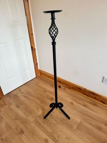 Tall Black candle stick