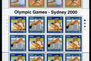 2000 Ireland Olympic Games Sydney 2000 Commemorative Stamps Sheetlet Plate 1A1A1A1A Mint Never Hinged (MNH)