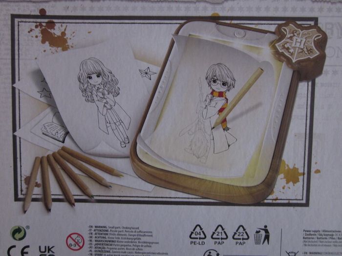 Harry Potter Luminous Board Drawing Board Kids Set