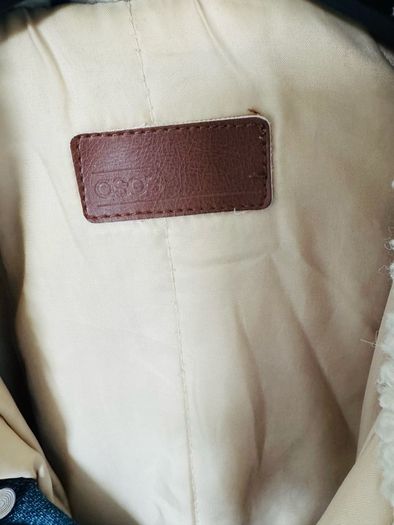 Asos Borg denim jacket