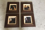 Roy Edwards set of 4 framed prints