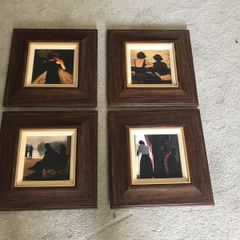 Roy Edwards set of 4 framed prints