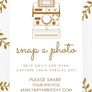 Snap a photo wedding board A3, A2, A1, A0 sizes Image 3