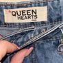 Queen hearts ripped denim jeans Image 2