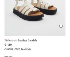 Other Stories chunky sandals, new, uk 8/eur 41