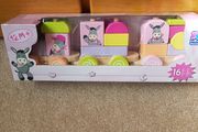 Nursery / Wooden Donkey Train - NEW