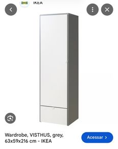 Ikea visthus 1-door wardrobe
