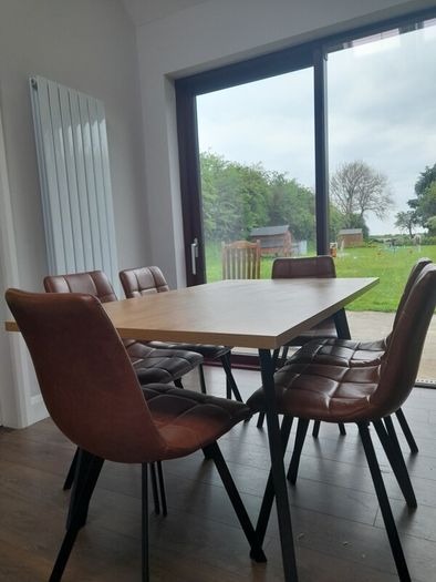 Wooden Rectangular Dining Table from Harvey Norman