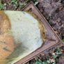 Antique cast iron bath, salvage Image 2
